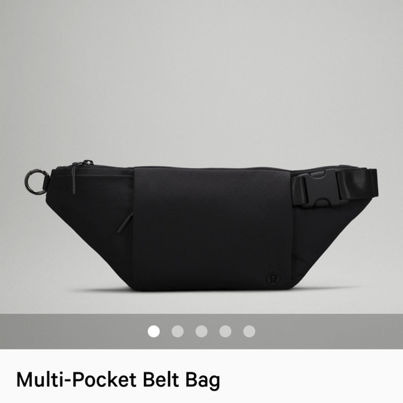 lululemon multi pocket belt bag